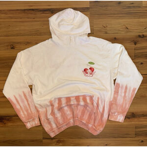 Boys Lie Cherry Pie Love Potion Hoodie Pink Tie Dye Oversized One Size